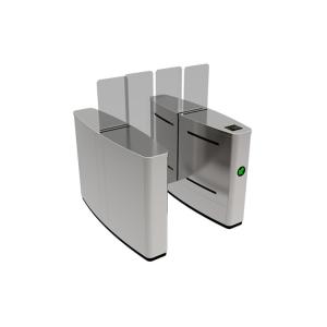 Quality Full Height Sliding Turnstile Gate Intelligent RFID Card Reader Entrance Quick Pass for sale