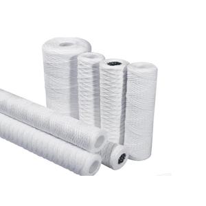 Fiberglass Cotton PP String Wound Filter Cartridge 10 Micron 5 - 40 Inch