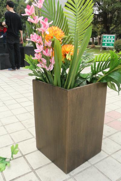 2017 hot sale light weight waterproof speical cement garden flower pots