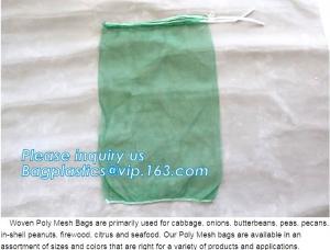 China Hot sale 25kg 30kg Raschel knitted mesh produce bags for onions,garlic raschel mesh bag for fruits and vegetables net ba on sale