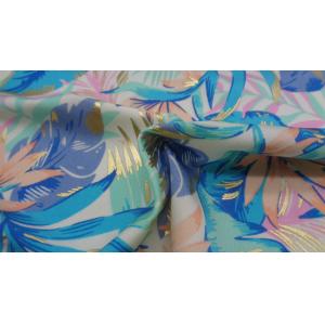 China Breathable Printed Microfiber Fabric 200 Gsm 82% Nylon 18% Spandex on sale