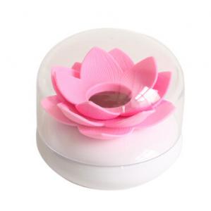 Quality New creative gift product Abs lotus cotton bud holder toothpick organizer for sale