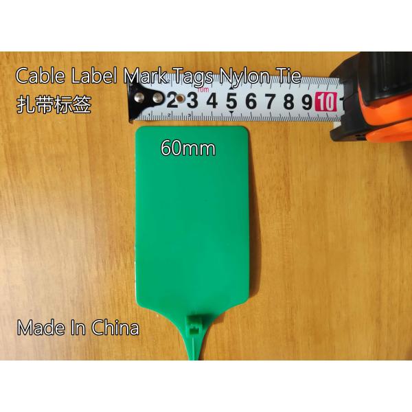 Cable Label Mark Tags Nylon Tie Tag self locking nylon cable tie Tag nylon zip ties