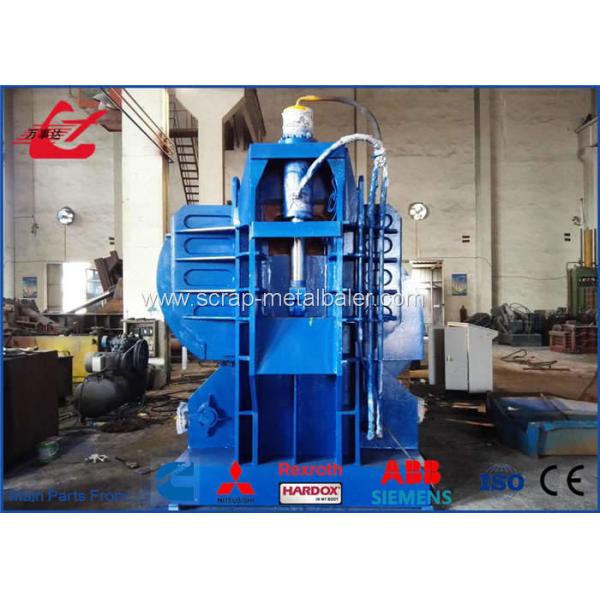 Automatic Hydraulic Waste Metal Scrap Baler Logger For Light Metal Scrap