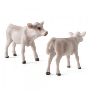Quality Zoo Farm Fun Toys Model For Children Kids Baby Cow Action Figure Simulated Animal Figurine Plastic Models for sale