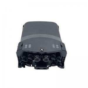 Quality Black Outdoor IP65 Waterproof Optical Fiber Distribution Box KEXINT FTTH KXT-B-16L4 for sale