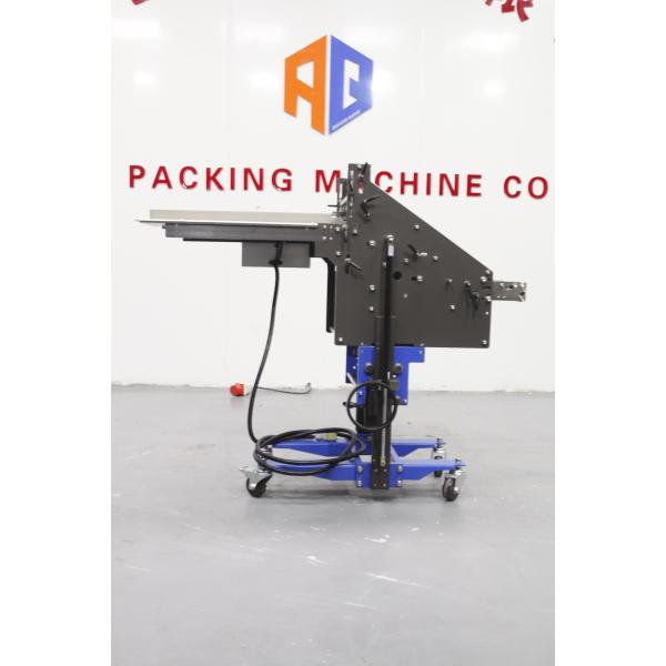 Width 320 Vertical Stacker Machine 220V 250W For Pharmaceutical Outsert Leaflet
