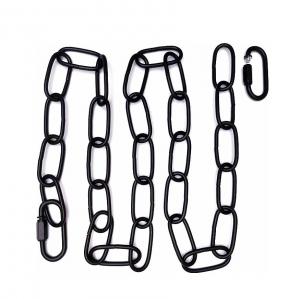 Quality Black Coated Suspension Chain for Versatile Hanging of Lighting Mirrors or Pictures for sale