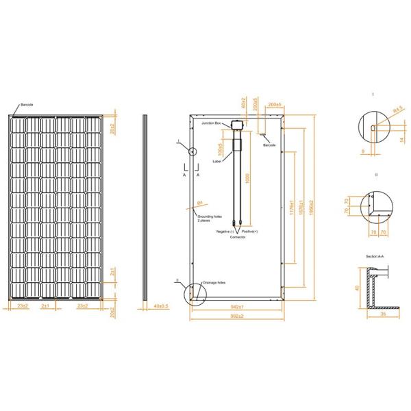 High Transmission Solar Pv Modules 3.2 Mm Front Cover For Industry
