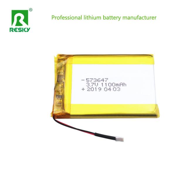 Prismatic Pouch Lithium Polymer Battery Cell 553450 3.7V 1100mAh Power Storage Batteries