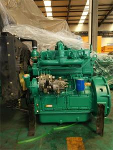 China 1500rpm Ricardo diesel engine K4100ZD for prime power 32KW /40KVA diesel genset in color green on sale