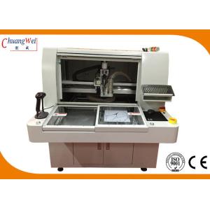 China PCB Router Machine with Manual Bit Change & Dual Vacuum Blow 2 Station 0.5 - 3.0mm on sale