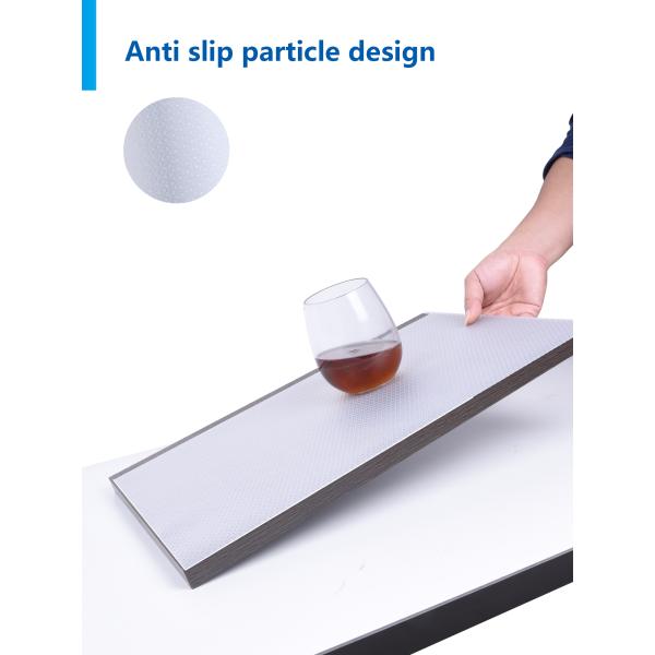 Plastic Pink Shelf Liners for Home and Kitchen Cabinets Rectangle Shape Waterproof