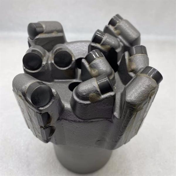 PDC Matrix Body Flat Sintered Drill Bit With Nw Pin Top Head 76 99 112 120 133mm