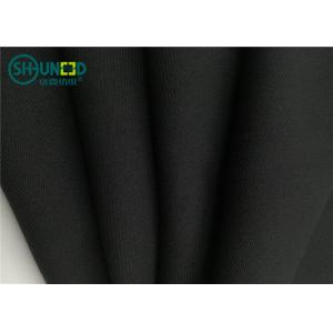 Medium Weight 76 Gsm Twill Woven Interlining Fabric With PA Double Dot