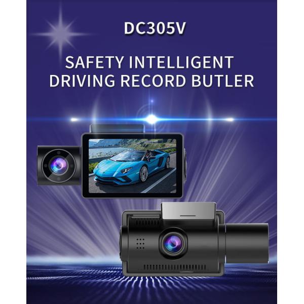 1080p IR 4k Dual Channel Dash Cam Night Vision Front And Rear Parking Mode