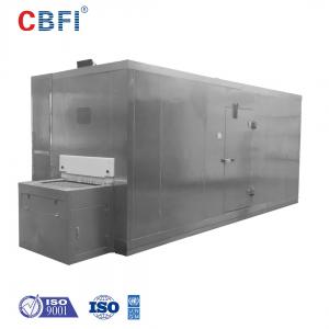 China Tunnel Low Temperature Freezer Compressor Seafood Quick Frozen Dumpling Production Line on sale