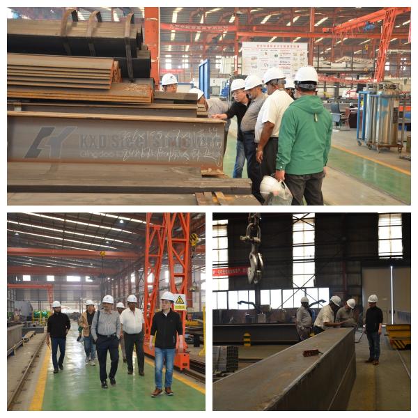 Industrial Metal Construction Building Pre Engineered Crane Supporting Steel Structures