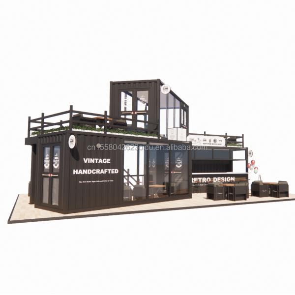 Prefabricated Folding Portable Shop Storage Office Building Shipping Container House Moving Trailers with Customized Color