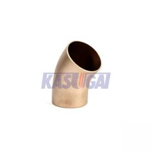 China ASMEB16.9 Copper Nickel Elbow , Buttweld 45 Degree Long Radius Elbow C70600 on sale