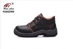 Slip Resistant Men Industrial Safety Shoes Steel Plate For Middle East Market