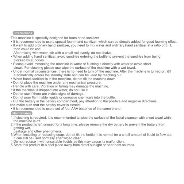 Touchless Liquid Soap Dispenser