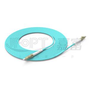 Quality Multi Mode 2.0mm LC/APC SX Fiber Optic Patch Cord for High Speed Data Transmission for sale