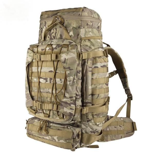 90L Tactical Backpack with Molle System for Outdoor Camping Hiking