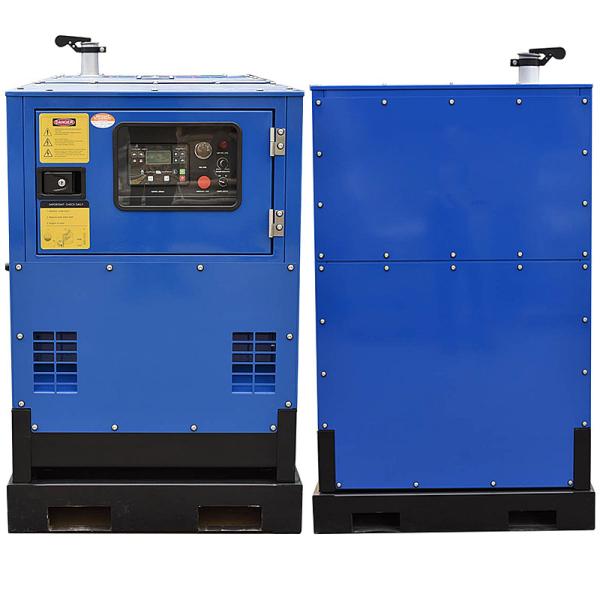 AC Three Phase Diesel Industrial Generator Set with Silent Operation and Water Cooling Syste