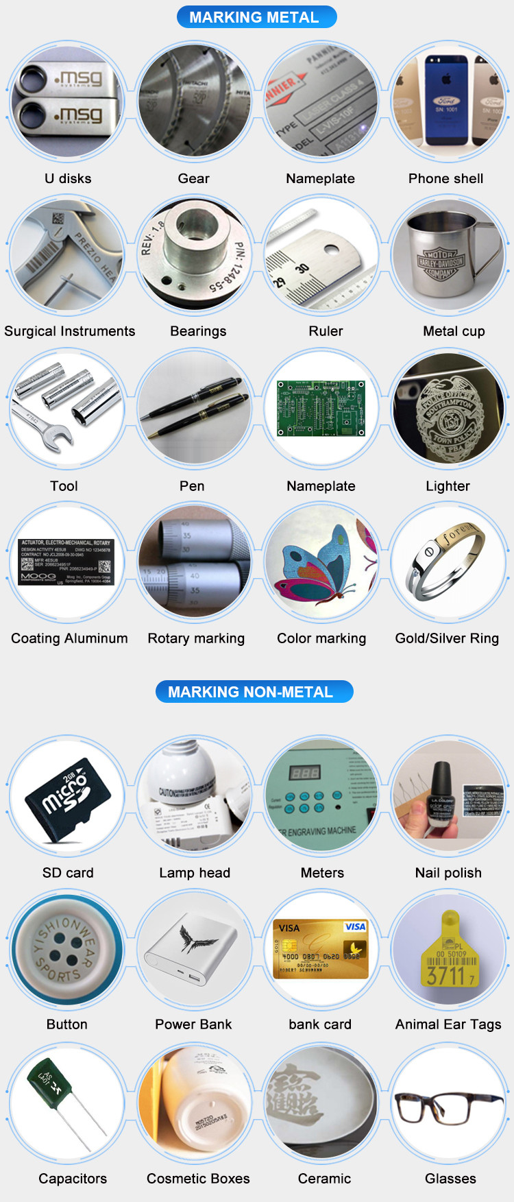 Enclosed Type Fiber Laser Engraver Marker 20w With Auto Focus Function