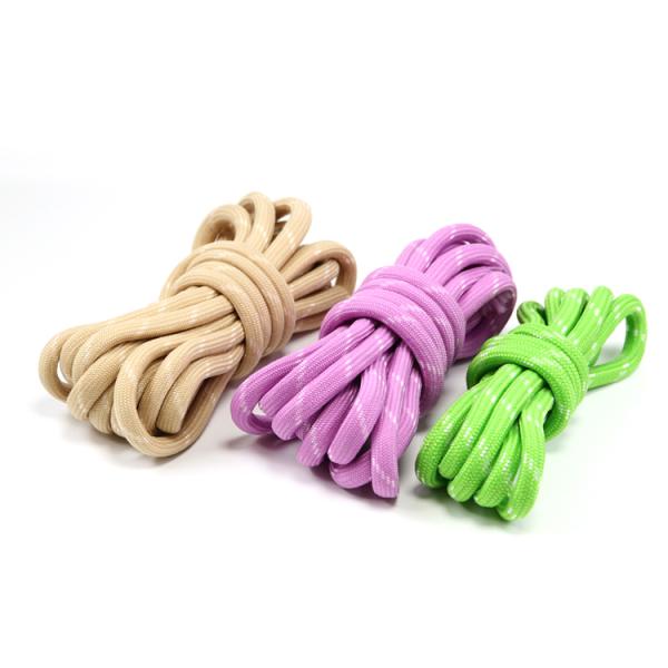 Tent Reflective Braided Rope Leash Dog Lead Colorful Round Draw Cords Hoodie String Rope 10mm