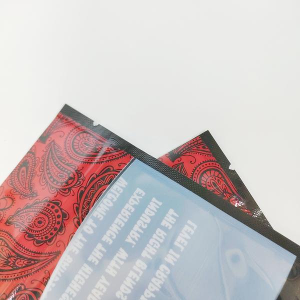 Glossy Printed Custom Plastic Zip Bags For Tools Packaging With Euro Hole