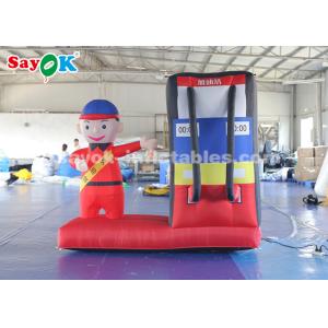 Quality Durable Inflatable Gas Station Cartoon Characters For Commercial for sale