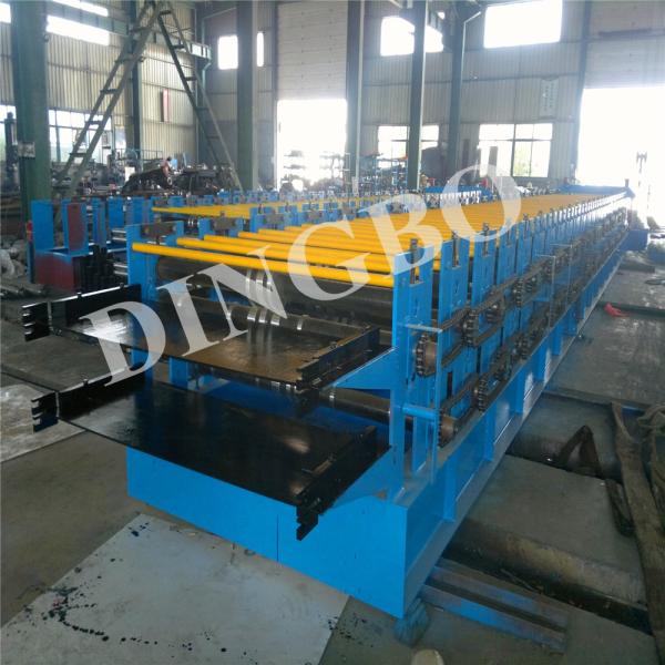 Automatic Double - Layer Roof Panel Roll Forming Machine With Toching Screen