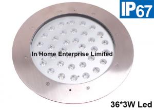 China 108W IP67 Led In-ground Light 100 - 240 V AC High Voltage Led Ground Buried Light on sale