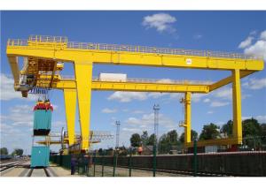 Quality RMG Port Container Yard Double Beam Container Gantry Crane Rail Mounted for sale