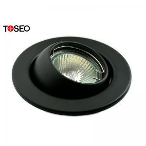 Quality Round Adjustable Recessed Downlights Fixture For Gu10 Light Bulb for sale