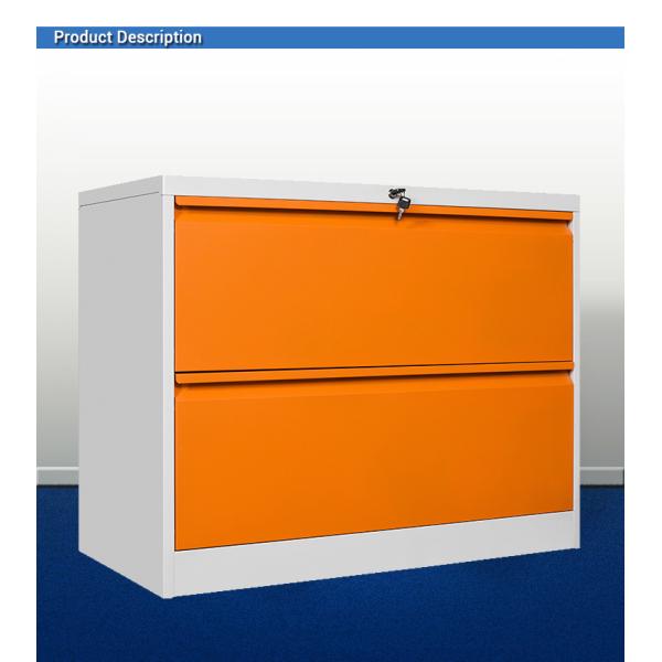 0.092 CBM 900mm Width File Hanger 2 Drawer Cabinet