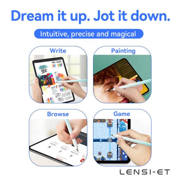 High Sensitivity Active Capacitive Stylus Fine Point Tip Touch Screen Drawing Stylus