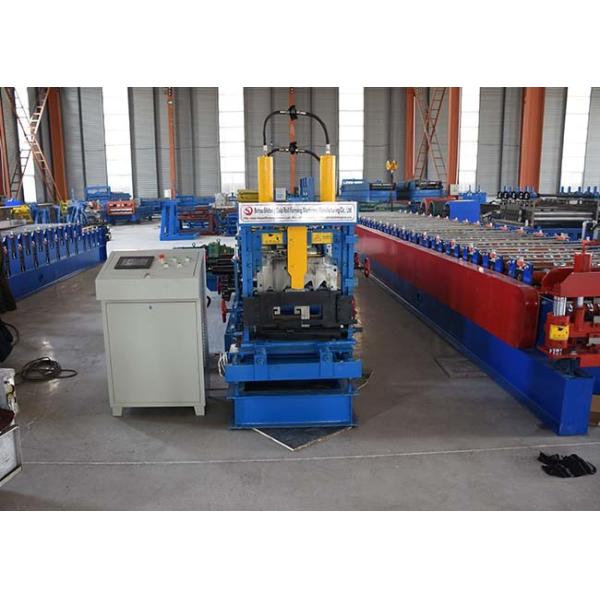 Different Size C Section Roll Forming Machine , Purlin Roll Former With Manual Modify Mold
