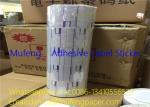 49*76mm Direct Thermal Label Roll Blank Permanent Adhesive For Barcode Label