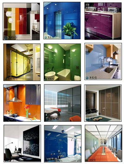 Lacquered glass 3-19mm