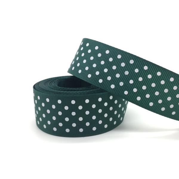 Wholesale custom double faced flower ribbon bow bag strap nylon