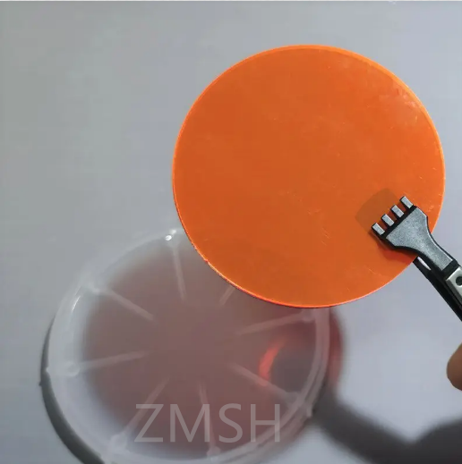 GaP Semi-Insulated Wafers P Type N Type 400um 500um Green LED Red Green Light Emission