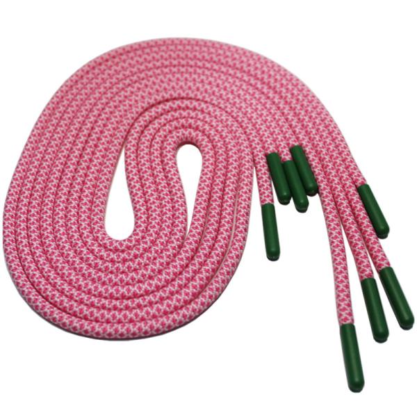 Polyester Drawstring Cord For Pants ／ Pink 5mm Elastic Drawstring