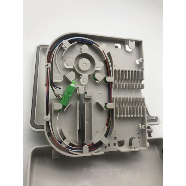 Outdoor Indoor 8 core Optical Fiber Distribution Box FAT Box with Pigtail or With PLC Splitter