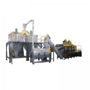 Quality Dewatering Plastic Washing Recycling Machine 500-5000kg/H Plastic Scrap Washing Plant for sale