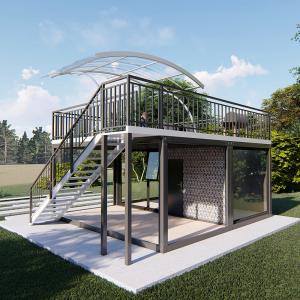 Portable detachable container house luxury mobile tiny house Villa