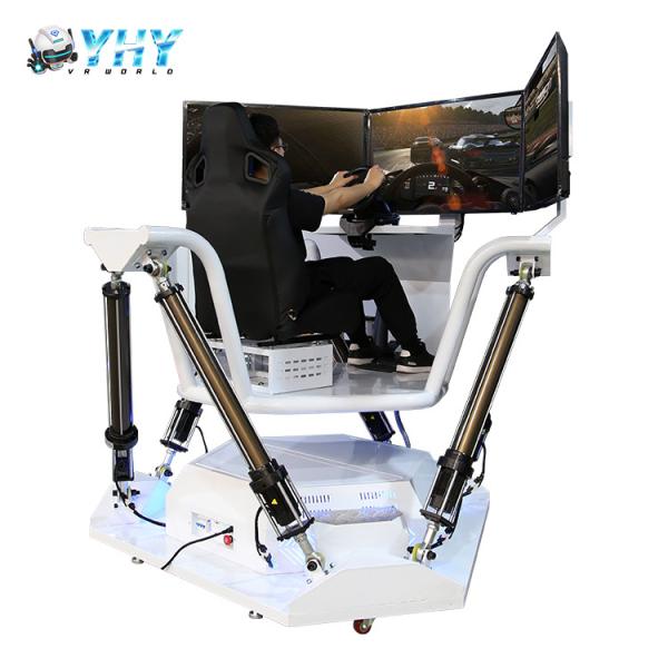 6 DoF 3 Screen Racing Simulator Indoor Playground VR Arcade Games
