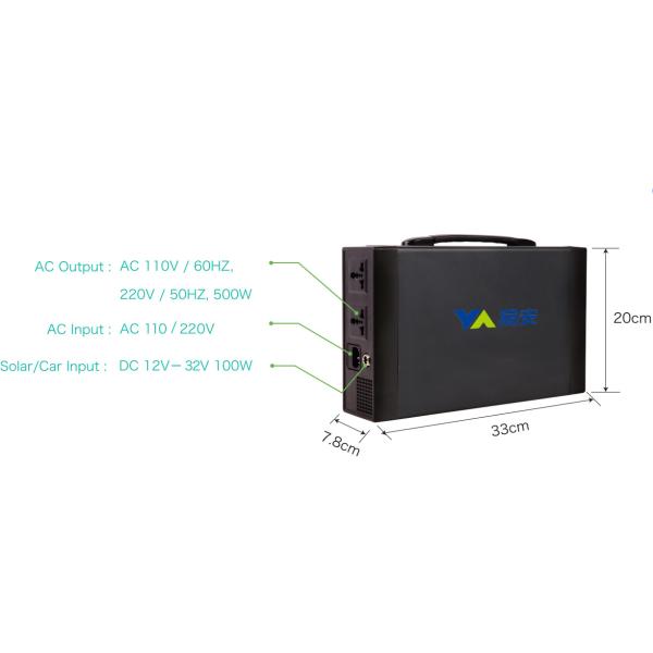 ROHS Multi Function Portable Power Station Camping CPAP Solar Generator